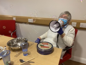 Pictured: Mary Britcliffe, Belong Crewe Apartment Tenant.